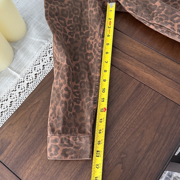 Cheetah Denim Jacket - Picture 12 of 13